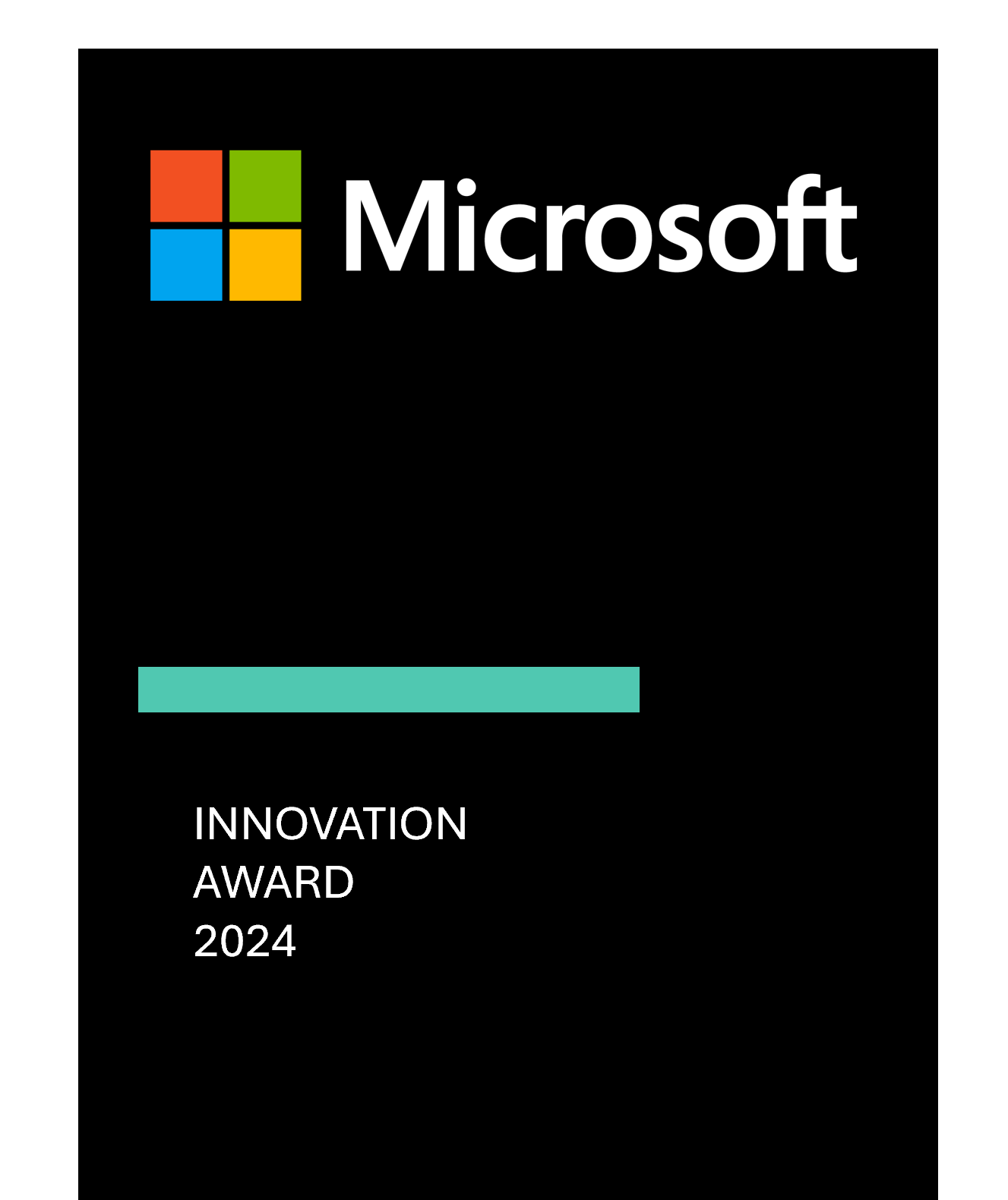 Grafik mit weißem Text und farbigen Quadraten auf schwarzem Hintergrund.