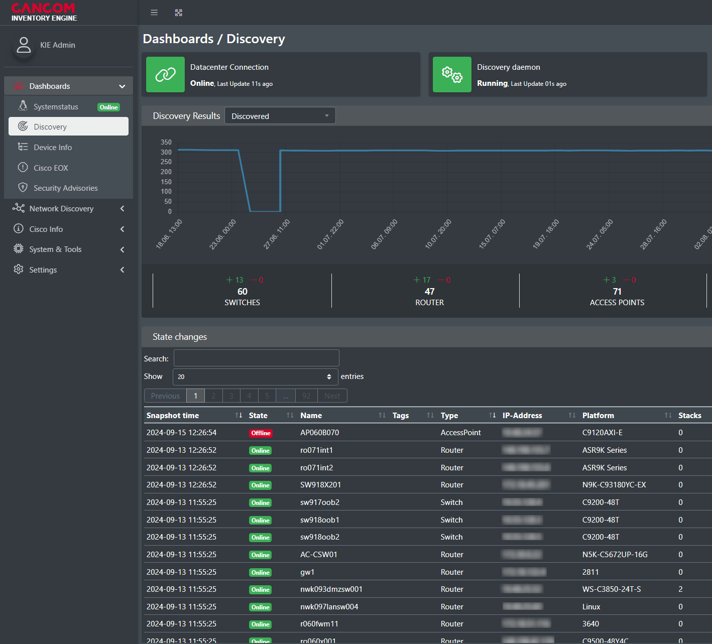 Inventory Engine Dashboard