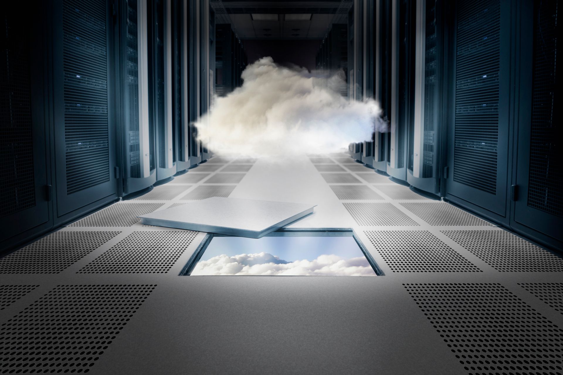 Wolke am Himmel, symbolisch für Cloud Transformation Consulting.