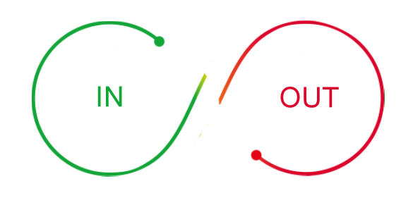 Rotes Verbotssymbol auf schwarzem Hintergrund.